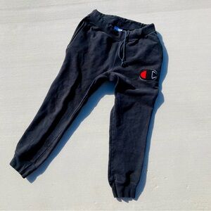 Champion Black Jogger Sweatpants